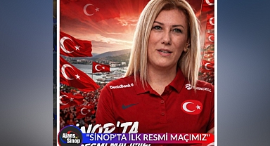 SİNOP'TA İLK RESMİ MAÇIMIZ