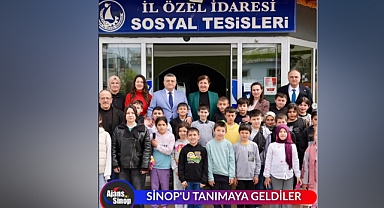 SİNOP'U TANIMAYA GELDİLER!..