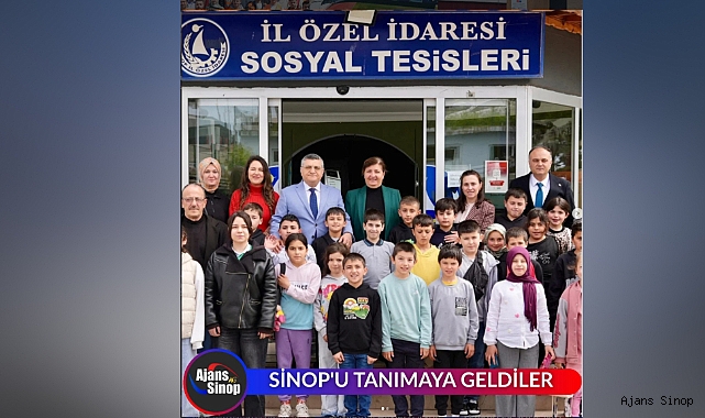 SİNOP'U TANIMAYA GELDİLER!..