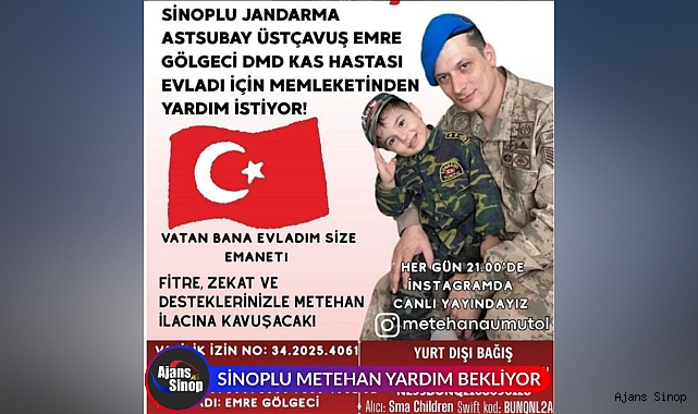 SİNOPLU METEHAN YARDIM BEKLİYOR