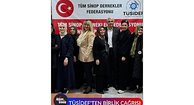 TÜSİDEF’TEN BİRLİK ÇAĞRISI