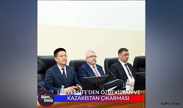 ÜNİVERSİTE'DEN ÖZBEKİSTAN VE KAZAKİSTAN ÇIKARMASI