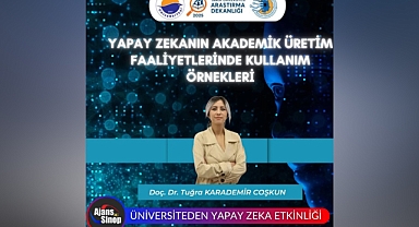 ÜNİVERSİTEDEN YAPAY ZEKA ETKİNLİĞİ