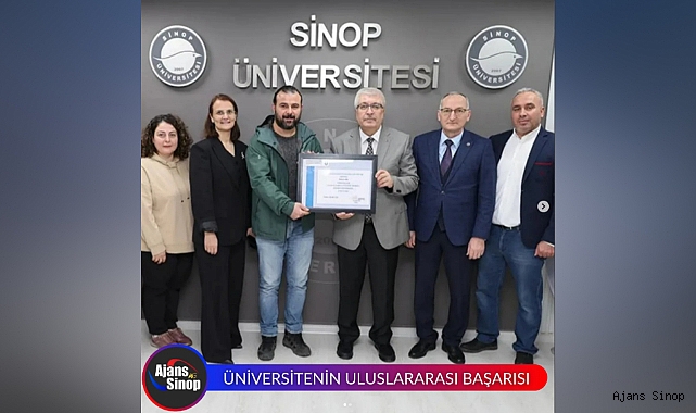 ÜNİVERSİTENİN ULUSLARARASI BAŞARISI
