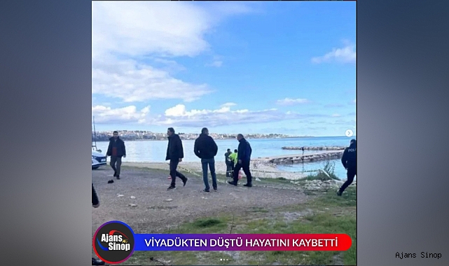 VİYADÜKTEN DÜŞTÜ HAYATINI KAYBETTİ