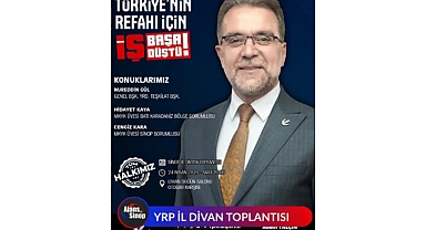 YENİDEN REFAH PARTİSİ SİNOP İL DİVAN TOPLANTISI YAPILACAK