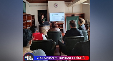 YEŞİLAY'DAN KÜTÜPHANE ETKİNLİĞİ