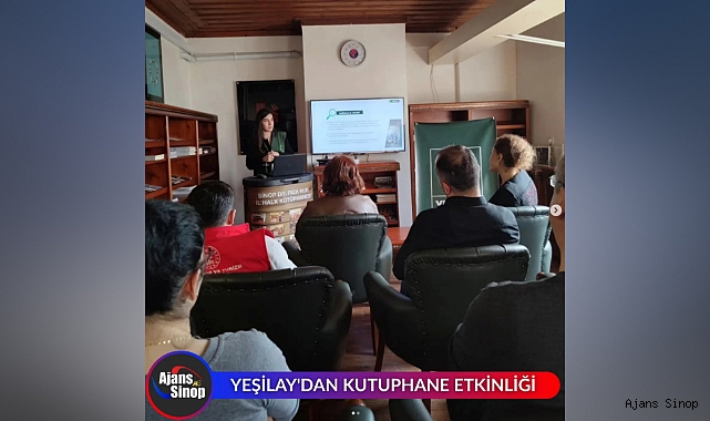 YEŞİLAY'DAN KÜTÜPHANE ETKİNLİĞİ
