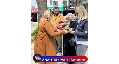 ANAHTAR PARTİ SAHADA