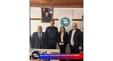 BALKAN TÜRKLERİNE KOMUTAN ZİYARETİ