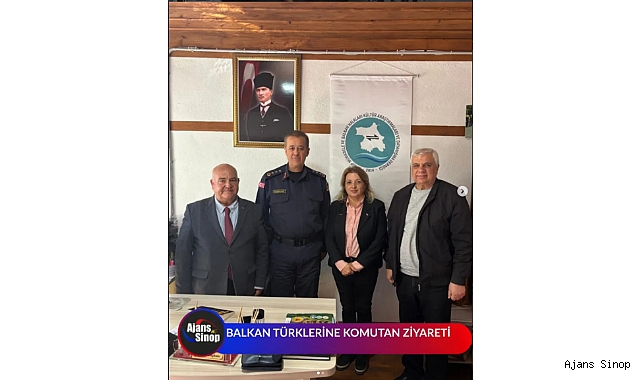 BALKAN TÜRKLERİNE KOMUTAN ZİYARETİ