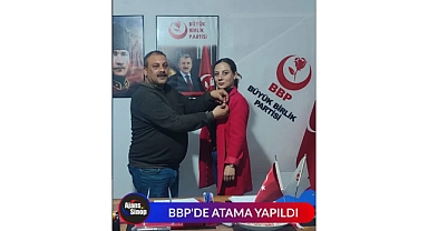 BBP'DE ATAMA YAPILDI