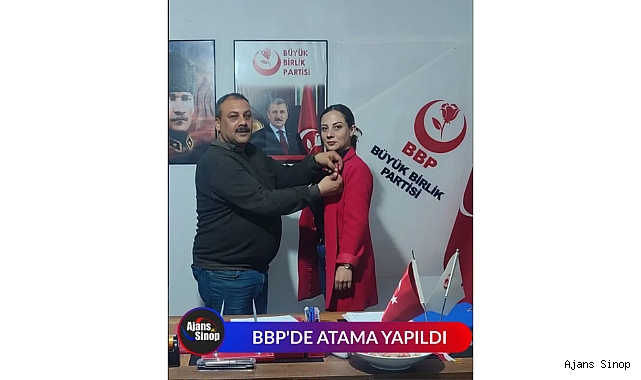 BBP'DE ATAMA YAPILDI
