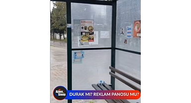 DURAK MI REKLAM PANOSU MU?