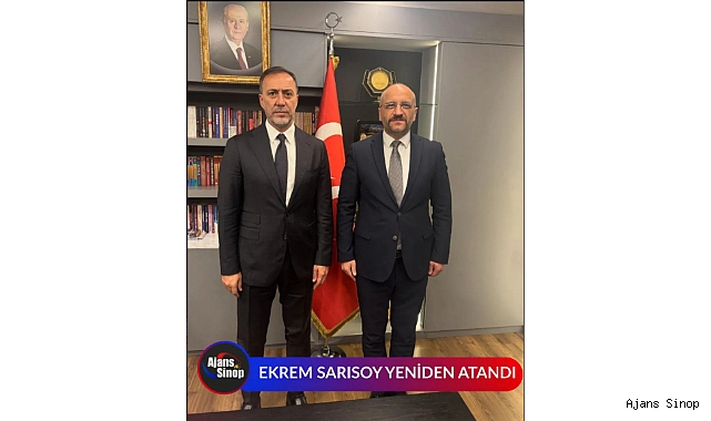 EKREM SARISOY YENİDEN ATANDI