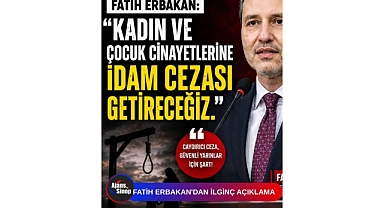FATİH ERBAKAN'DAN İLGİNÇ AÇIKLAMA