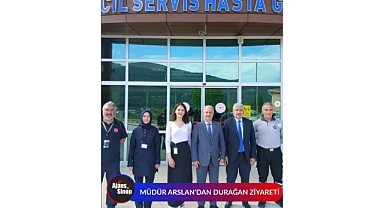MÜDÜR ARSLAN'DAN DURAĞAN'A ZİYARET