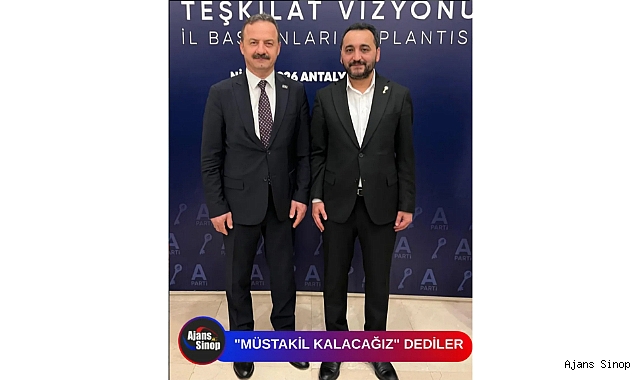 “MÜSTAKİL KALACAĞIZ!”