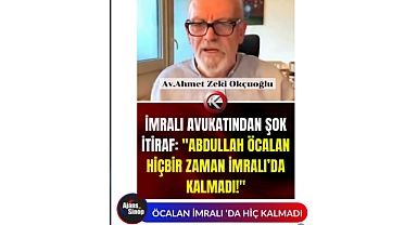 ÖCALAN İMRALI'DA HİÇ KALMADI