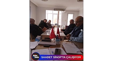 SAADET SİNOP'TA ÇALIŞIYOR