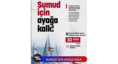 Sumud Filosu'na yapılan müdahaleye karşı sessiz kalmıyoruz!