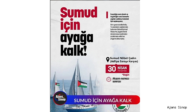 Sumud Filosu'na yapılan müdahaleye karşı sessiz kalmıyoruz!