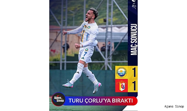 TURU ÇORLU'YA BIRAKTI