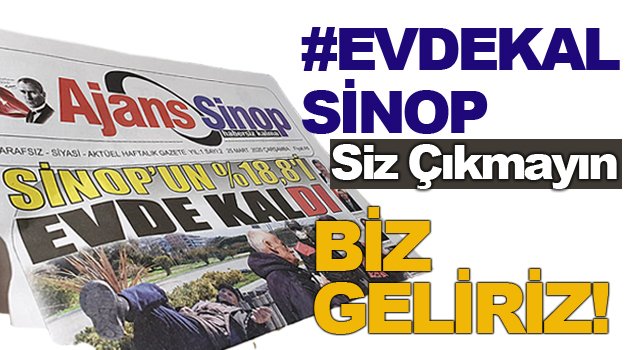 Ajans Sinop'tan Evlere Gazete Hizmeti!