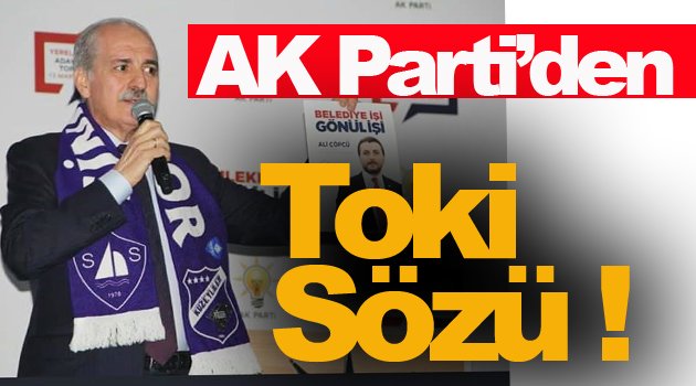 AK Parti'den Sinoplulara Toki Sözü