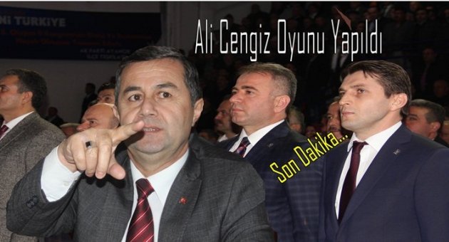 ALBAYRAK; ALİ CENGİZ OYUNU YAPILDI