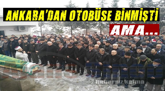 Ankara'dan Otobüse Bindi Ama...