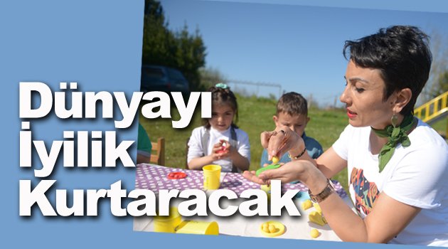 Bedia öğretmen köy çocukları için yollarda
