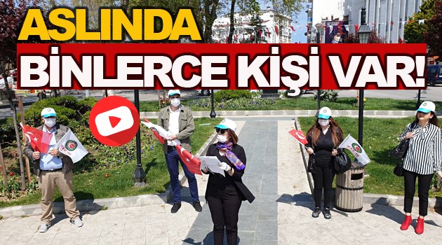 BİNLERCE İŞÇİ ADINA SESLENDİLER!