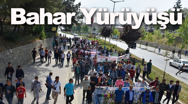Boyabat'ta "Tarihten Doğaya Bahar Yürüyüşü" düzenlendi