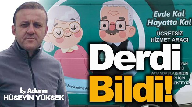 Bu işi görev bildi!