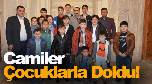 Camiler Çocuklarla Şenlendi