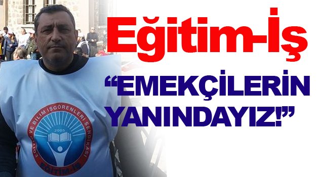 Celal Şahbenderoğlu "COVİD- 19 SÜRECİNDE DE ÇALIŞMAK ZORUNDA KALAN EMEKÇİLERİN YANINDAYIZ! "