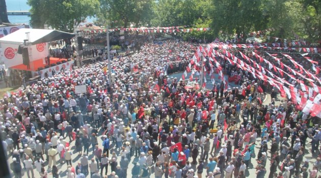 CHP Lideri Kemal Kılıçdaroğlu Sinop'ta