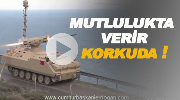 Cumhurbaşkanlığı'ndan Sinop Füze atışları tanıtım videosu