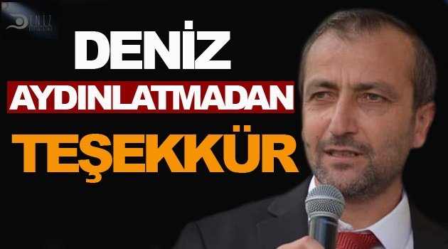 Deniz Aydınlatmadan Teşekkür Mesajı !