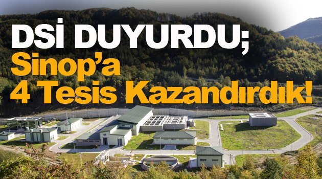 DSİ, Sinop Çalışmalarını kamuoyu ile paylaştı!