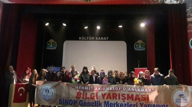 Erfelek'te Bilgi Yarışması Düzenlendi