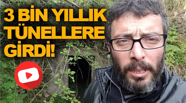 Gazeteci Deniz Özen Sinop'ta ki 3 Bin Yıllık Tünellere Girdi!