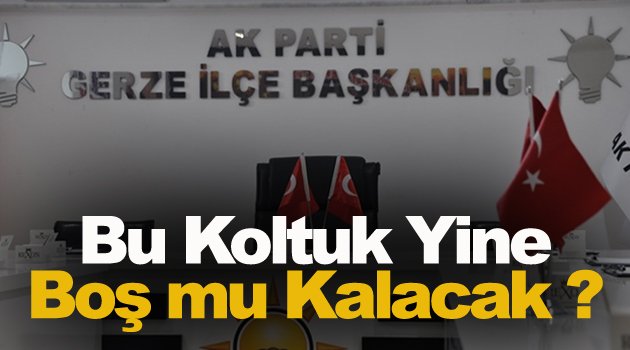 Gerze'de Yeni Bir İstifa İddiası !