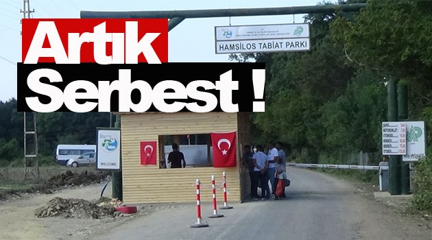 HAMSİLOS GEÇİŞ ÜCRETİ KALDIRILDI!