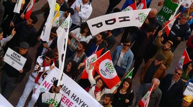 HDP NÜKLEER PROTESTOSU İÇİN SİNOP SOKAKLARINDA