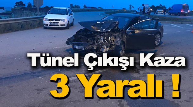İftar Sonrası Kaza, 3 Yaralı