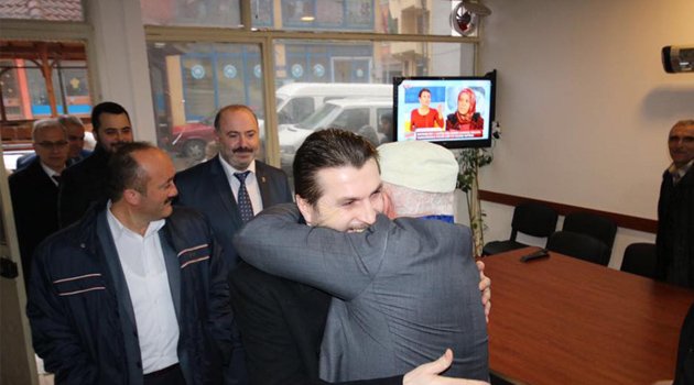 İl Başkanı Ali Çöpçü'nün Erfelek ziyaretleri