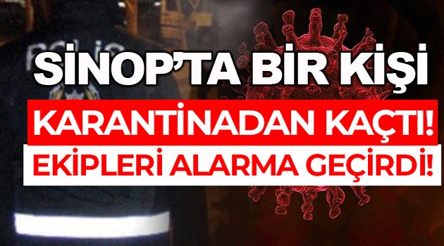 İlçeyi alarma soktu!