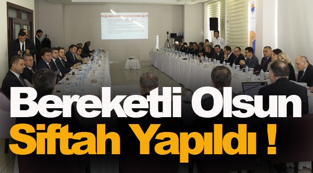 İlk Kez Toplanıldı !